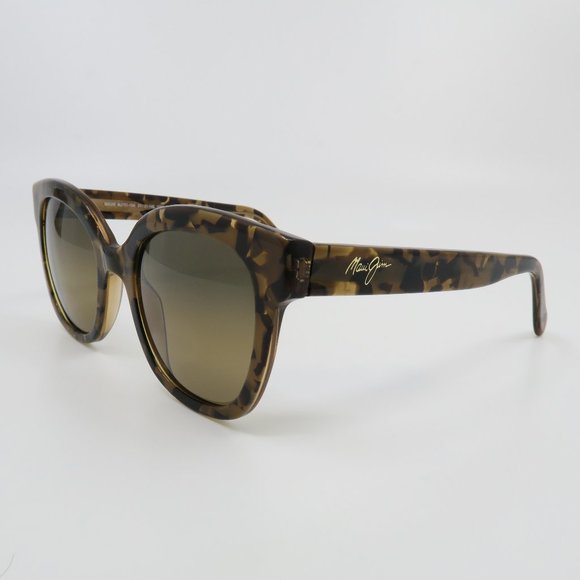 Maui Jim MJ 751-18A HONEY GIRL Tortoise/Bronze Polarized Sunglasses w/ defect - Picture 3 of 8
